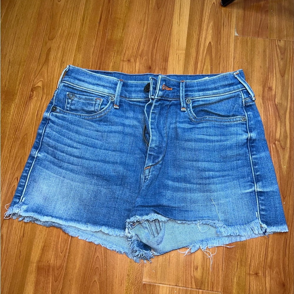 True Religion high waisted short shorts